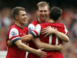 Los locales dominaron el partido y se llevaron el triunfo. AFP /