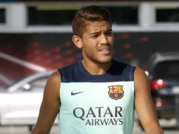 El menor de los dos Santos no tiene cabida en el equipo y podría irse. ARCHIVO /