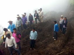 Algunas comunidades de la región de la Montaña Alta en el estado de Guerrero están incomunicadas. ARCHIVO /