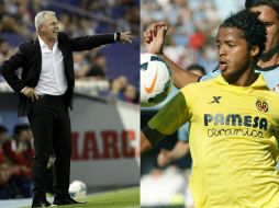 El Espanyol, comandado Javier ''Vasco'' Aguirre (i) visitará al Villareal en la sexta jornada de la Liga española. ESPECIAL /