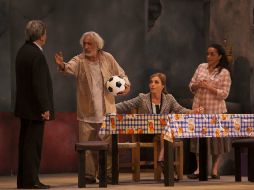 Los cuatro actores representaban perspectivas distintas de rendirle tributo a la nación EL INFORMADOR /