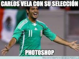 En las redes sociales circulan los memes alusivos a la más reciente negativa que Carlos Vela le hizo al Tri. ESPECIAL /