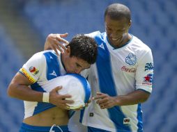 Alustiza celebra haber abierto el marcador al minuto 22. MEXSPORT /