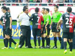 Descarta que el penal que no se marcó sobre Matías Vuoso haya influido en el resultado final.  /