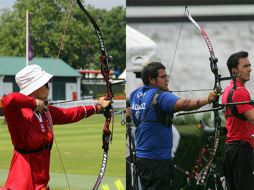 La pareja Román-Álvarez ha logrado colarse a la disputa de las medallas en Turquía. ESPECIAL /