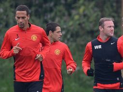 Hernández y sus compañeros ya preparan el partido ante Shakhtar. AP /