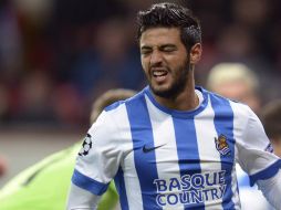 Pese a marcar, Carlos no logró detener el mal paso de su equipo en esta competencia. EFE /