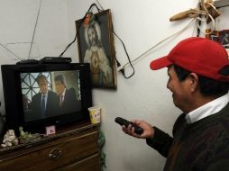 Señala que es el Gobierno Federal será el encargado de llevar a cabo el programa para concluir las transmisiones analógicas. ARCHIVO /