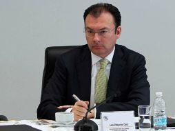 Luis Videgaray reconoce que México crece menos de lo que debería pero confía en un mejor segundo semestre. ARCHIVO /