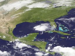 Fotografía de ''Karen'', facilitada por la Administración Oceánica y Atmosférica de los Estados Unidos. EFE /