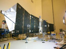 La cápsula 'Maven' está programada para su lanzamiento en noviembre. Tomada de @MAVEN2Mars. ESPECIAL /