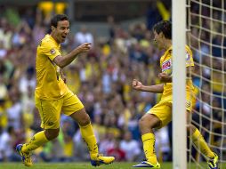 Luis Gabriel Rey anota al minuto 71 el segundo gol del América. MEXSPORT /