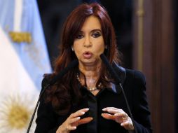 Cristina Fernández afirma que como mandataria escucha ''a todo el mundo''. ARCHIVO /