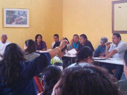 En la reunión se acordó que el 12 de octubre en las distintas regiones del Estado emprendan movilizaciones como marchas. ARCHIVO  /