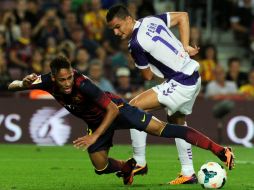 Ney ha llegado al futbol español y ha causado polémica desde su arribo. AFP /