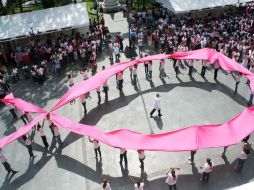 El próximo 19 de octubre se conmemora el Día Mundial de la Lucha contra el Cáncer de Mama y ya comenzaron las actividades preventivas. ARCHIVO /
