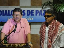Las FARC mantienen negociaciones con el gobierno de Colombia en los Diálogos de Paz en Cuba. EFE /