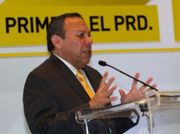 Jesús Zambrano, advirtió que el Presidente Enrique Peña Nieto no les podrá responder lo mismo que a López Obrador. ARCHIVO /