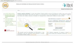 Infomex es un sistema administrado por el Itei, donde se pueden hacer solicitudes de información a los sujetos obligados del Estado. ESPECIAL /