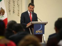 Enrique Peña Nieto concluye su participación en el foro de la APEC y su visita oficial a Bali, Indonesia. NTX /
