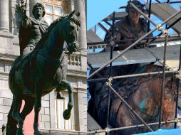 El Caballito es dañado en casi un 50 por ciento de la superficie. SUN /