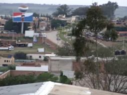 El tiroteo se registró en la colonia El Pipón. ESPECIAL /