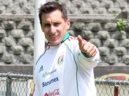 Christian ''Chaco'' Giménez, uno de los seleccionados naturalizados del Tri. ARCHIVO /