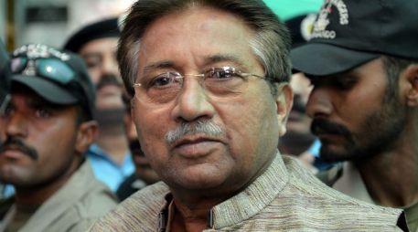 Musharraf, ha estado bajo arresto domiciliario desde abril pasado por una serie de casos ocurridos durante su administración. ARCHIVO /