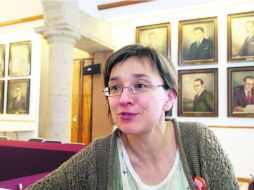 Vocera. Ana Moreno de ONU Hábitat.  /