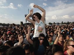 El festival cuenta con cuatro escenarios donde se han presentado bandas como Imagine Dragons y Peace y Toy. NTX /