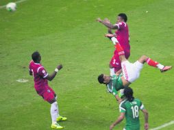 ''No le vuelve a salir un gol así'', dijo Luis Tejada el autor del gol panameño que ponía a los canaleros en zona de calificación. MEXSPORT /