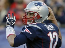 Tom Brady sacó la victoria en los últimos segundos del partido. AP /