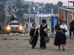 Las clases se reanudaron en Oaxaca, tras dos meses de paro. SUN /