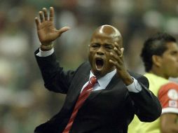 El entrenador pone sus esperanzas en un triunfo del cuadro tico. AFP /