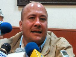 Enrique Alfaro dice que no fue a ''tirar línea'' a los diputados de Movimiento Ciudadano.  /