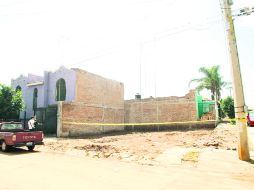 Por inhabitable y seguridad de los vecinos, el Ayuntamiento demolió totalmente la finca donde tuvo lugar el enfrentamiento.  /