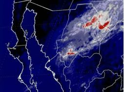 'Octave' es ahora una baja presión remanente que se desplaza lentamente sobre el estado de Sonora. TOMADA DE @conagua_clima  /