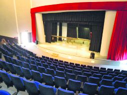 Teatro Alarife. El espacio fue rehabilitado durante la gestión de Sofía González Luna; estuvo cerrado cuatro años.  /