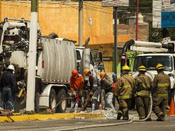 Informan que fueron seis las colonias afectadas por la fuga de gas.  /