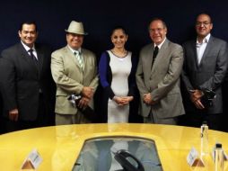 La titular del organismo Cynthia Patricia Cantero (c) estuvo presente en la firma del acuerdo. ESPECIAL /