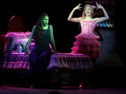 La actriz Danna Pola sorprendió a todos durante su actuación en la primera presentación del musical. NTX /