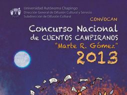 El Concurso Nacional de Cuento Campirano es organizado por la Universidad Autónoma de Chapingo. ESPECIAL /