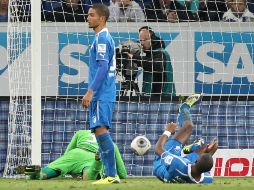 El Hoffenheim pide repetir el encuentro, ya que lo consideran una injusticia. AFP /