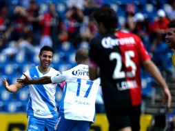 Los poblanos aprovecharon la falta de organización en varios sectores del equipo jalisciense. MEXSPORT /