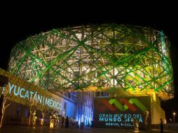 El evento se llevó a cabo en el Gran Museo del Mundo Maya de Mérida. ARCHIVO /
