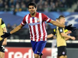 Costa es el delantero estrella de los Colchoneros y de la liga española. EFE /