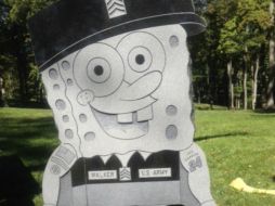 La lápida costó 13 mil dólares a la familia Walker, ahora el problema irá a los tribunales. AP /