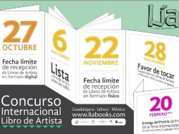 En el concurso se podrán registrar hasta tres proyectos de libro por autor. TOMADA DE PÁGINAL OFICIAL LIABOOKS. ESPECIAL /