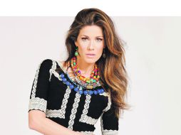 La modelo jalisciense amadrinó el foro Desfilia.  /