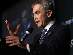 Miguel Ángel Mancera dice que después del mitin convocado por Obrador la vialidad volverá a la normalidad. ARCHIVO /